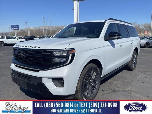 Space Silver 2025 Ford Expedition Max Platinum