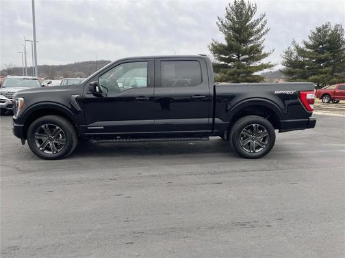 Agate Black 2023 Ford F-150 Lariat