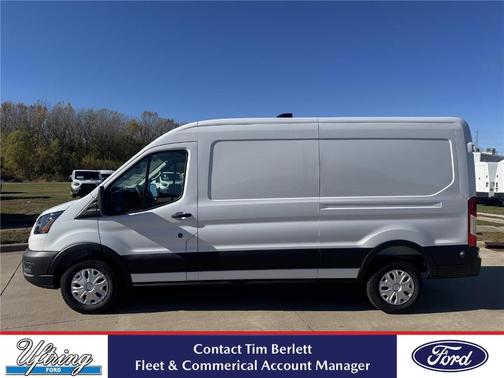 Oxford White 2026 Ford Transit-250 148 WB Medium Roof Cargo