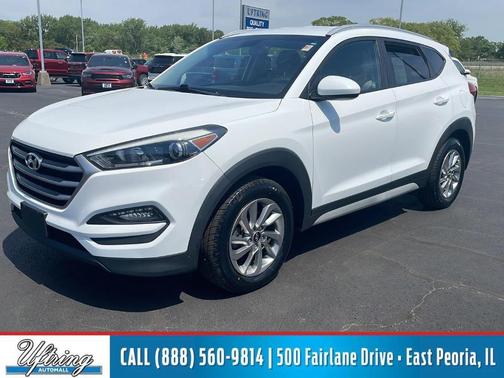 Dazzling White 2018 Hyundai TUCSON SEL