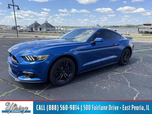 Lightning Blue 2017 Ford Mustang GT