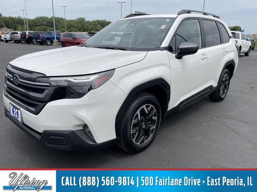 Crystal White Pearl 2025 Subaru Forester Premium