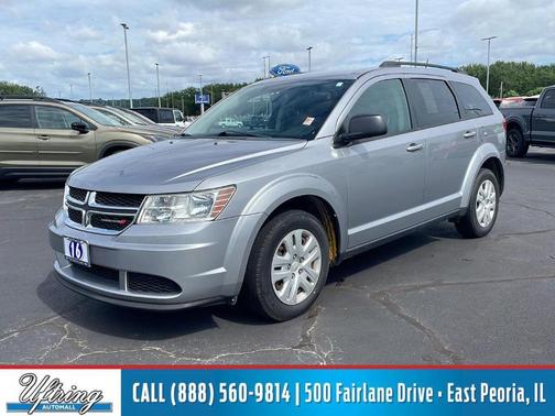 Billet Silver Metallic Clearcoat 2016 Dodge Journey SE
