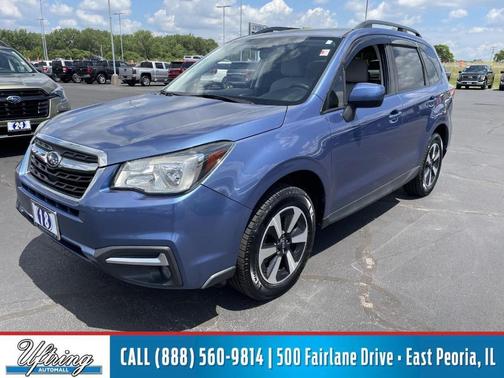 Quartz Blue Pearl 2018 Subaru Forester 2.5i Premium