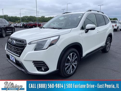 Crystal White Pearl 2024 Subaru Forester Limited
