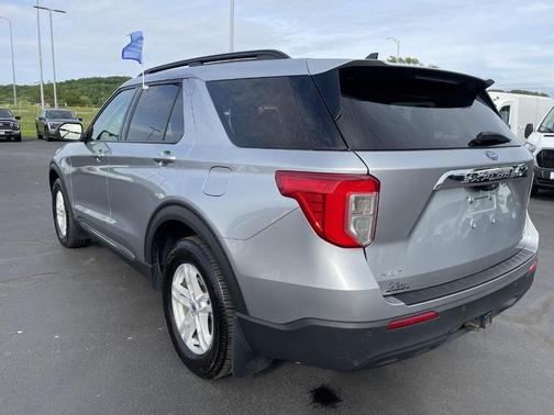 Iconic Silver 2022 Ford Explorer XLT