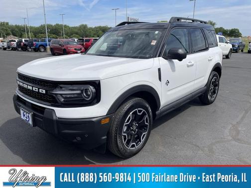 Oxford White 2025 Ford Bronco Sport Outer Banks