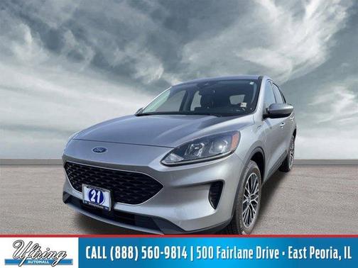 Iconic Silver Metallic 2021 Ford Escape PHEV SE