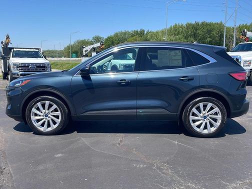 Stone Blue 2022 Ford Escape Titanium
