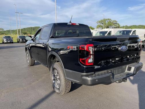 Shadow Black 2025 Ford Ranger XLT