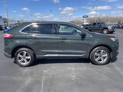Forged Green Metallic 2024 Ford Edge SEL