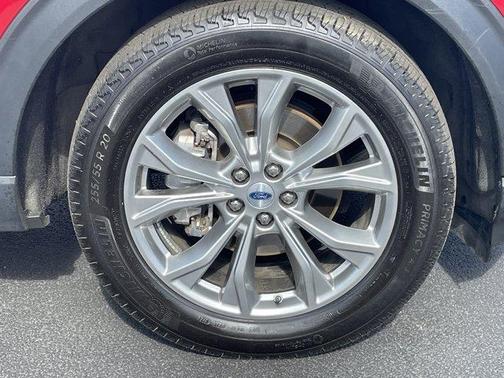 Red Metallic 2024 Ford Explorer XLT