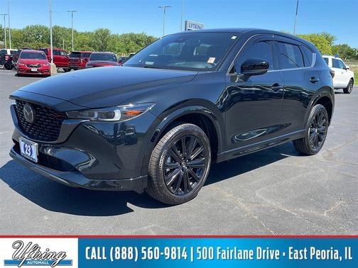 Jet Black Mica 2023 Mazda CX-5 2.5 Turbo
