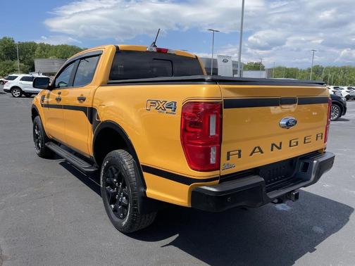 Cyber Orange Metallic Tricoat 2022 Ford Ranger XLT
