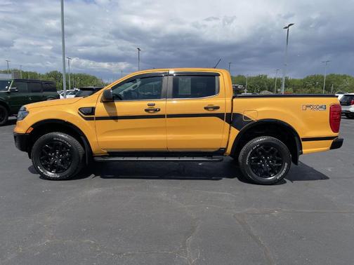 Cyber Orange Metallic Tricoat 2022 Ford Ranger XLT