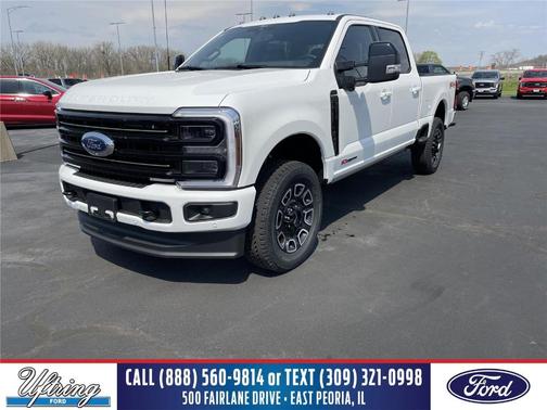Star White 2026 Ford F-250 Platinum