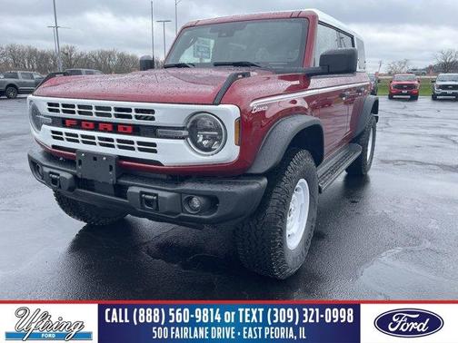 Ruby Red 2026 Ford Bronco Heritage Edition