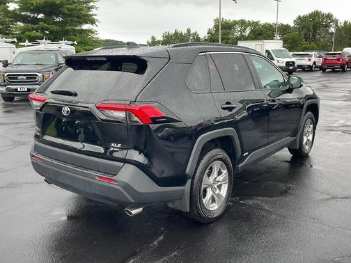 Midnight Black Metallic 2025 Toyota RAV4 Hybrid XLE