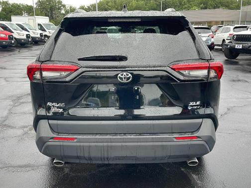 Midnight Black Metallic 2025 Toyota RAV4 Hybrid XLE