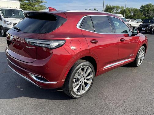 Cinnabar Metallic 2022 Buick Envision Avenir