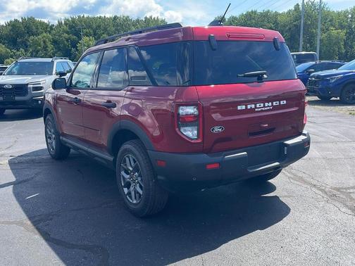 Ruby Red Metallic Tinted Clearcoat 2026 Ford Bronco Sport Big Bend