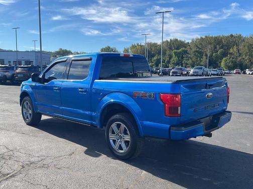 Velocity Blue 2020 Ford F-150 Lariat