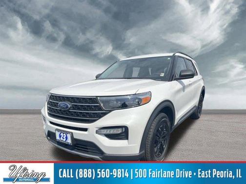 Star White 2023 Ford Explorer XLT
