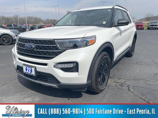 Star White 2023 Ford Explorer XLT