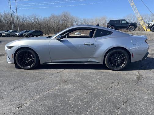 Iconic Silver 2025 Ford Mustang EcoBoost Premium