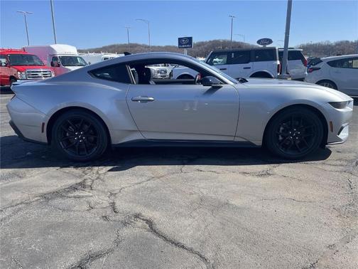 Iconic Silver 2025 Ford Mustang EcoBoost Premium