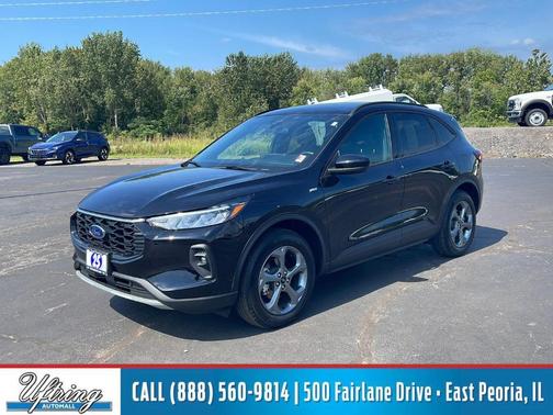 Agate Black Metallic 2025 Ford Escape ST-Line Select