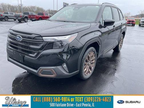 Crystal Black Pearl 2026 Subaru Forester Sport