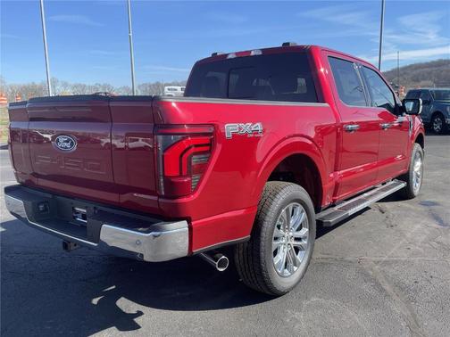 Rapid Red Metallic Tinted Clearcoat 2025 Ford F-150 Lariat