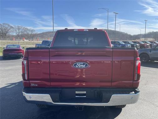 Rapid Red Metallic Tinted Clearcoat 2025 Ford F-150 Lariat