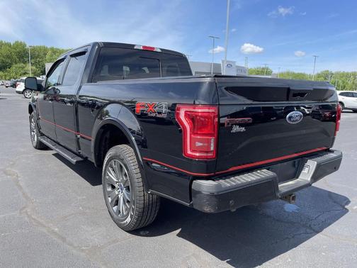 Shadow Black 2016 Ford F-150 Lariat