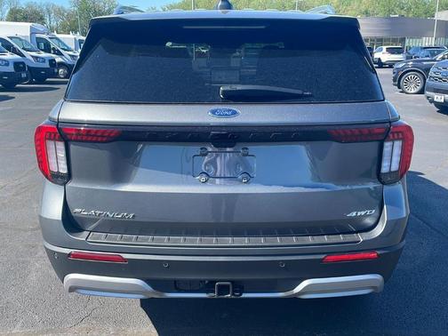 Carbonized Gray Metallic 2026 Ford Explorer Platinum