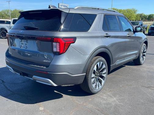 Carbonized Gray Metallic 2026 Ford Explorer Platinum