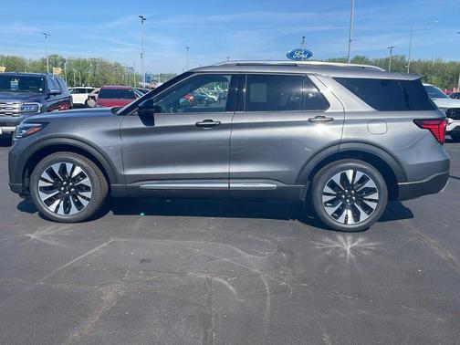 Carbonized Gray Metallic 2026 Ford Explorer Platinum