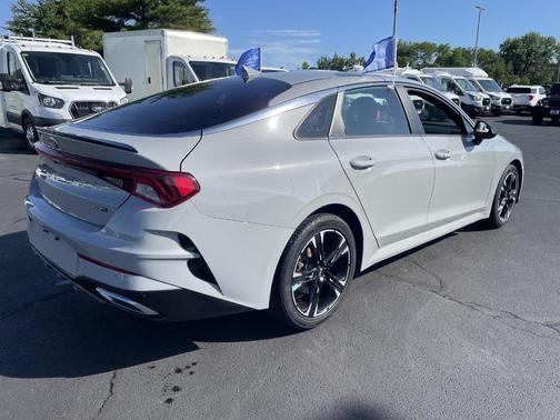Wolf Gray 2021 Kia K5 GT-Line