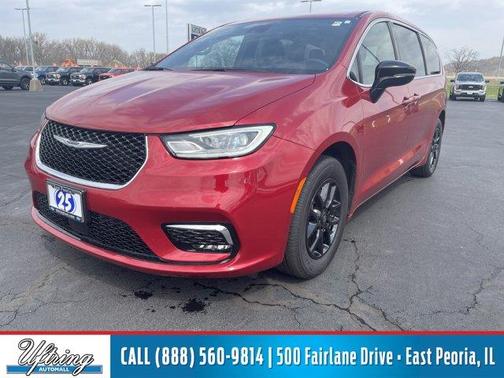 Red 2025 Chrysler Pacifica Select