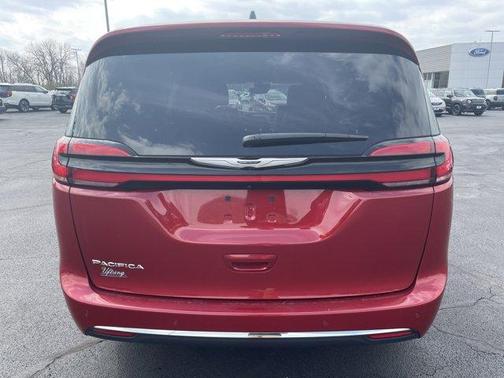 Red 2025 Chrysler Pacifica Select
