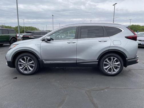 Lunar Silver Metallic 2021 Honda CR-V Hybrid Touring