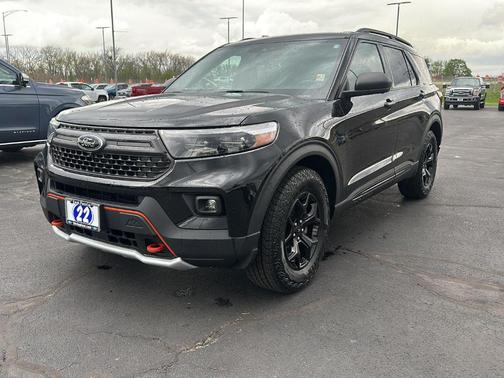 Agate Black 2022 Ford Explorer Timberline