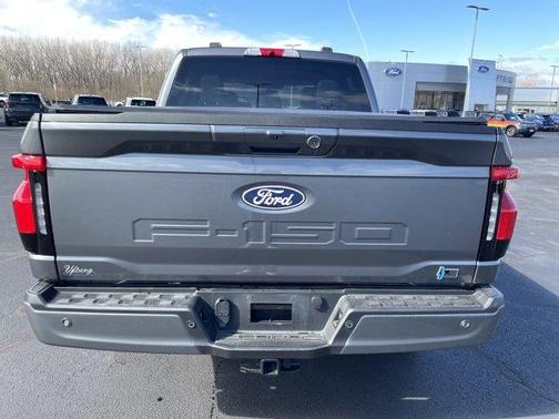 Gray Metallic 2025 Ford F-150 Lightning Flash