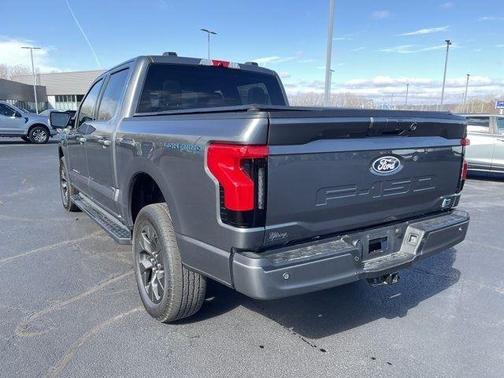 Carbonized Gray 2025 Ford F-150 Lightning Flash