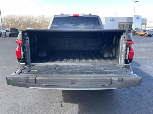 Gray Metallic 2025 Ford F-150 Lightning Flash