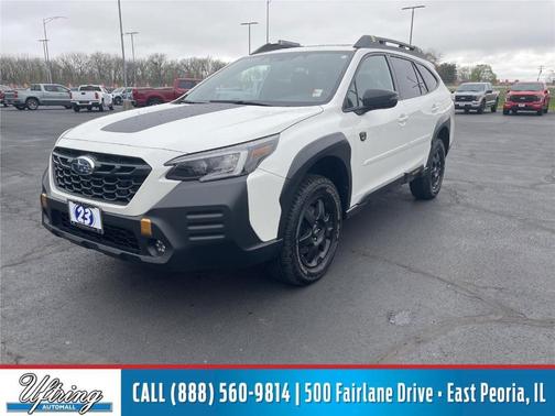 Crystal White Pearl 2023 Subaru Outback Wilderness