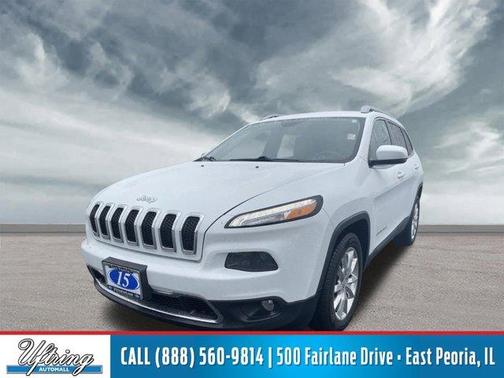 Bright White Clearcoat 2015 Jeep Cherokee Limited