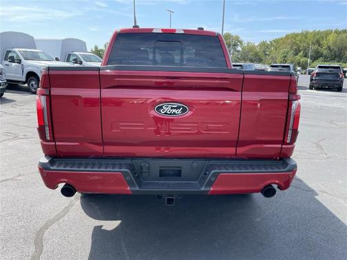 Rapid Red Metallic Tinted Clearcoat 2025 Ford F-150 Lariat
