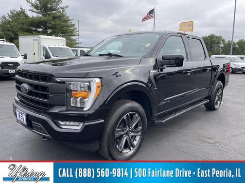 Agate Black Metallic 2023 Ford F-150 Lariat
